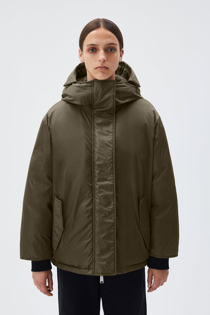 BREKKA Bergen Jacket - army green - front