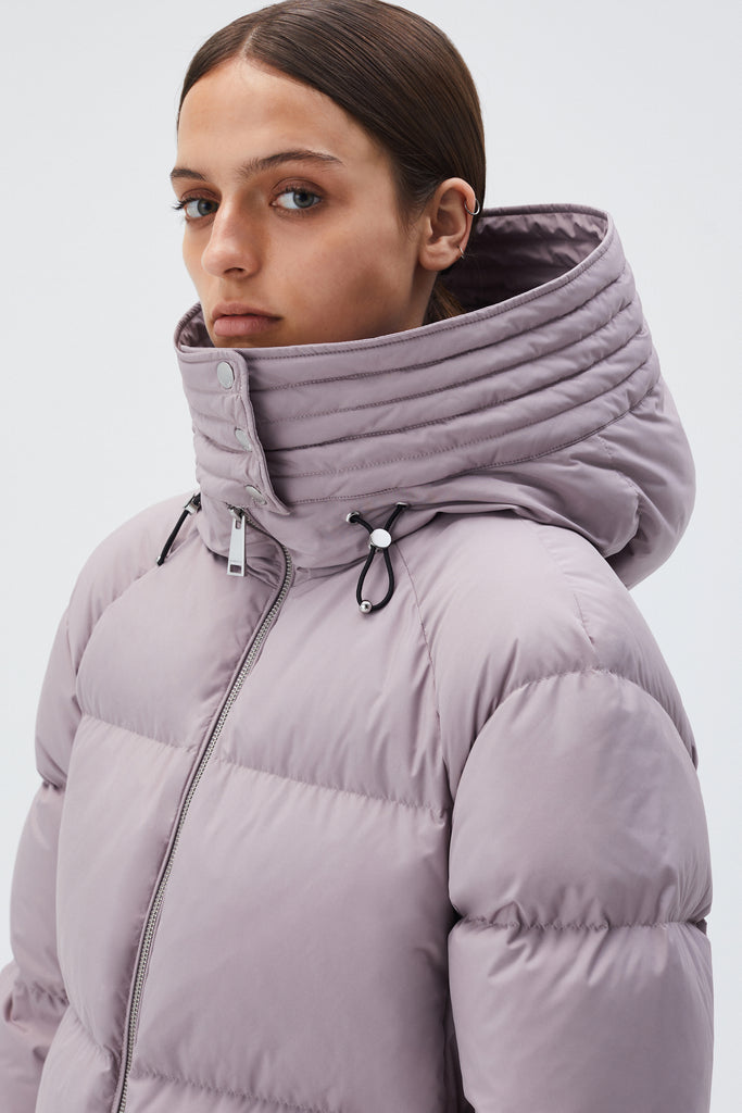 BREKKA Cologne Down Jacket - mauve - detail