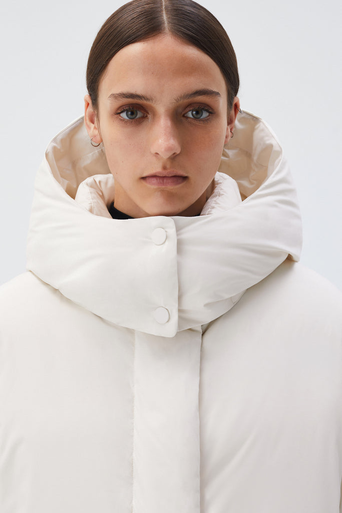 BREKKA Lubeck Parka - cream - detail